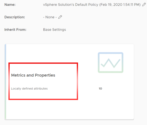 Metrics and Properties